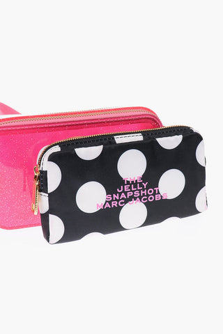 borsa a spalla THE JELLY SNAPSHOT glitter con pochette interno removibile