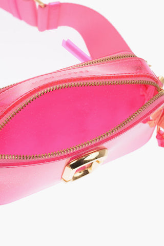 borsa a spalla THE JELLY SNAPSHOT glitter con pochette interno removibile