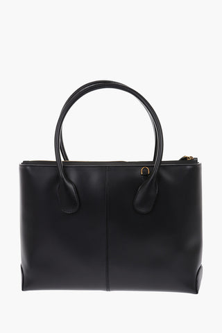 Borsa a mano in pelle nubuck con doppio manico