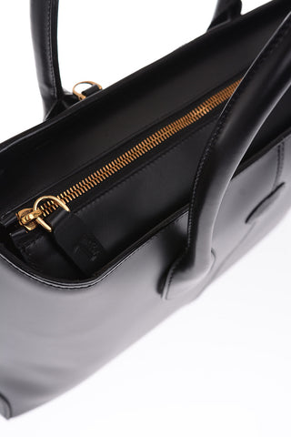 Borsa a mano in pelle nubuck con doppio manico