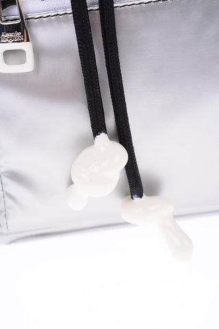 reflective urban backpack with carabiner