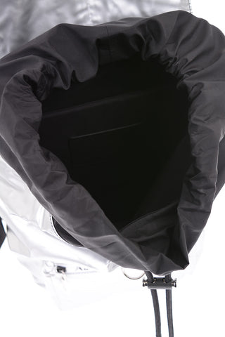 reflective urban backpack with carabiner