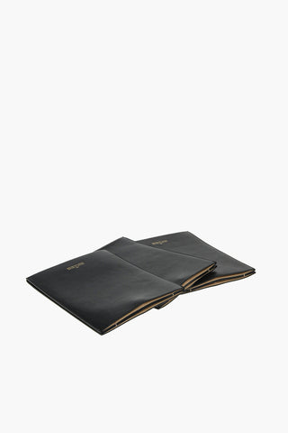 Removable Pouches FILE Leather Shoulder Bag