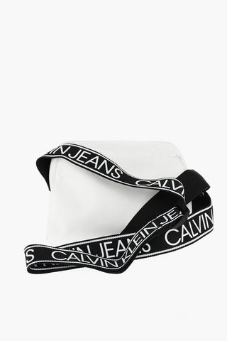 JEANS fabric camera bag with double zip
