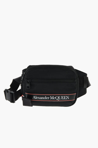 Bum Bag with Logoed Leather Band