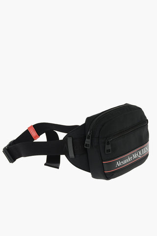 Bum Bag with Logoed Leather Band