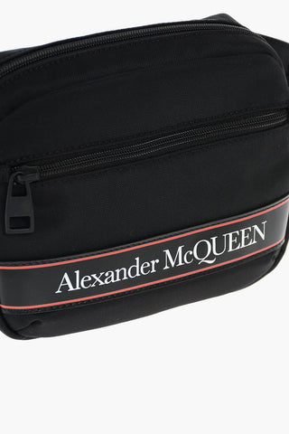 Bum Bag with Logoed Leather Band