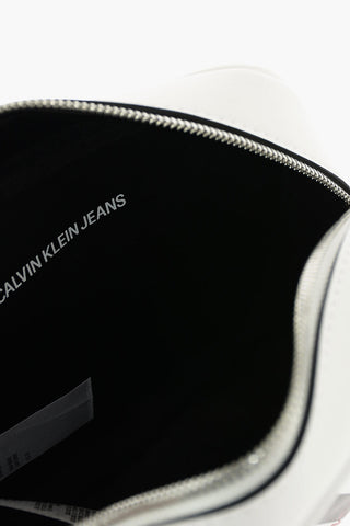 JEANS camera bag in ecopelle