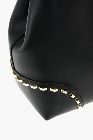 MICHAEL leather HERRON Tote with removable shoulder strap