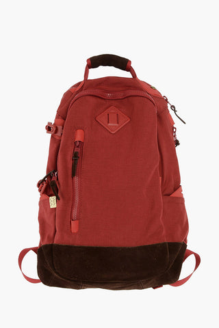 CORDURA 2 compartments backpack with leather details