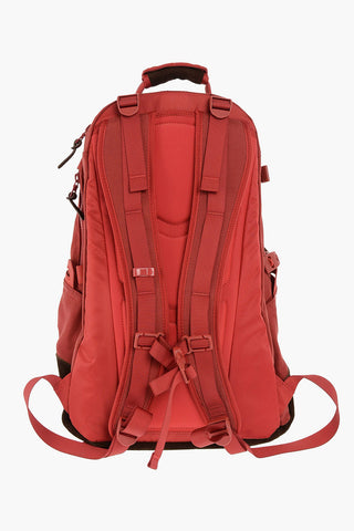 CORDURA 2 compartments backpack with leather details