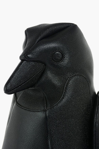 Borsa Penguin in pelle martellata