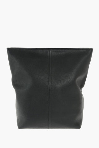 Borsa Tote in pelle martellata con tracolla removibile