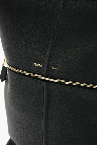Borsa Tote in pelle martellata con tracolla removibile