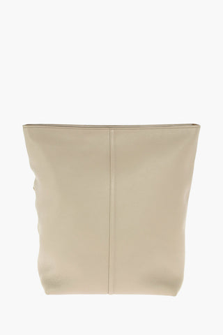 Borsa Tote in pelle martellata con tracolla removibile