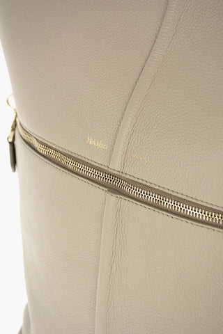 Borsa Tote in pelle martellata con tracolla removibile