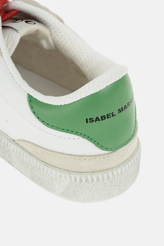 Lace Up BULIAN Sneakers with Suede Details and Prints