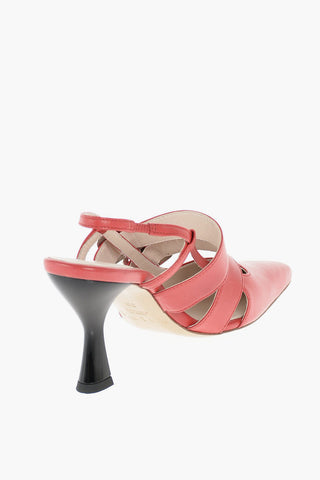 Slingbacks in Pelle NIEK con Cinturini e Fibbie
