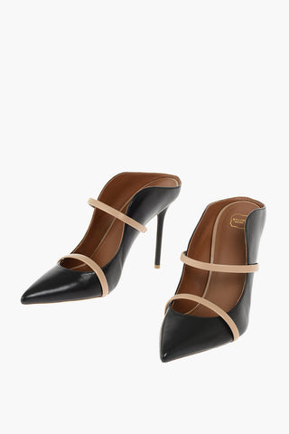 Pointed Toe Stiletto Heel Nappa Mules