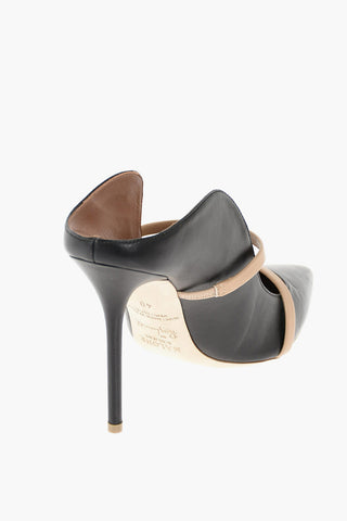 Pointed Toe Stiletto Heel Nappa Mules