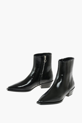 RUBY Western Booties with Inner Zip