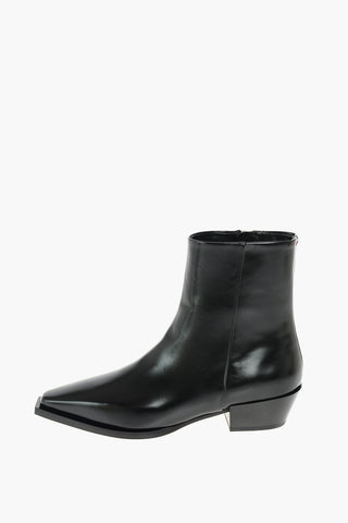 RUBY Western Booties with Inner Zip