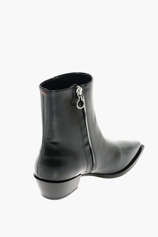 RUBY Western Booties with Inner Zip