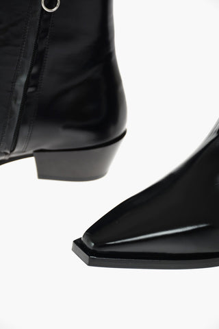 RUBY Western Booties with Inner Zip
