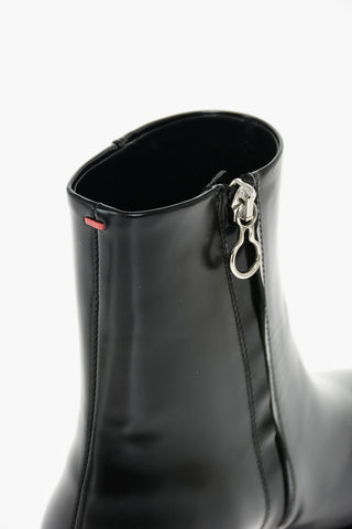 RUBY Western Booties with Inner Zip