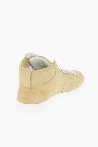 Lace Up High Suede High Sneakers