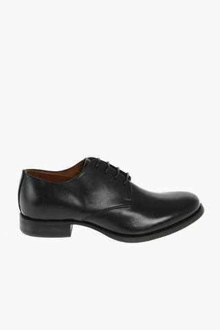 Lace Up Leather Derby Shoes