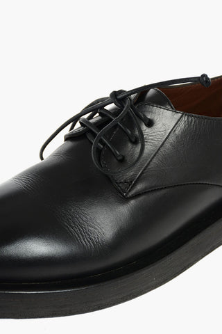 Lace Up MENTONE Leather Derby Shoes
