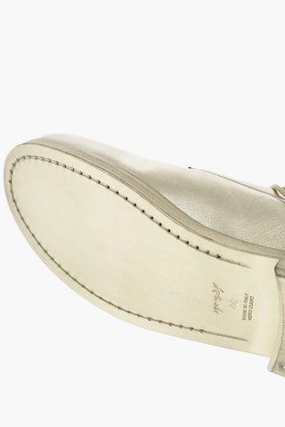 Lace Up ZUCCA Laminated Leather Derby Shoes