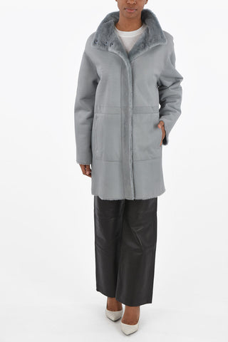 Reversible Shearling Coat