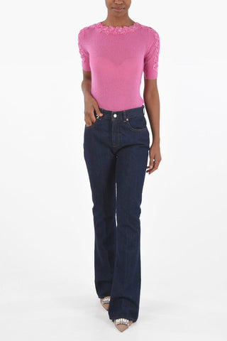 Jeans Boot Cut Lavaggio Scuro con Passanti