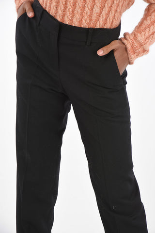3 Pocket Pants with Belt Loops and Hidden Fastening