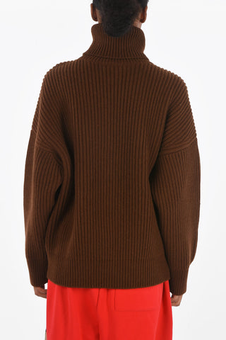 Turtleneck Cashmere Pullover