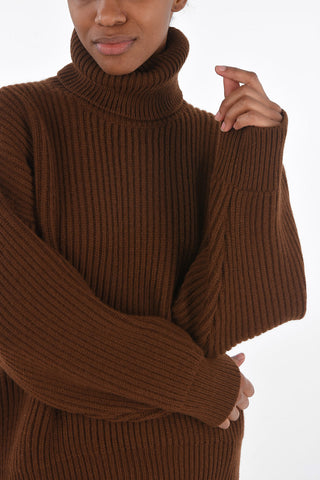 Turtleneck Cashmere Pullover