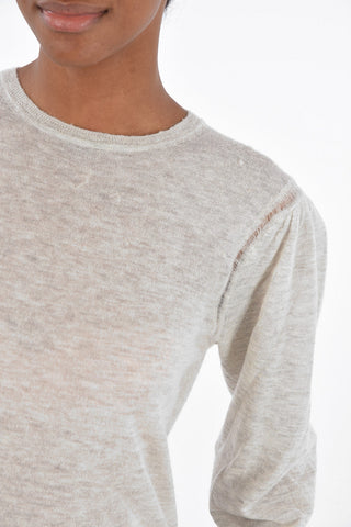Maglia Girocollo in Misto Lana