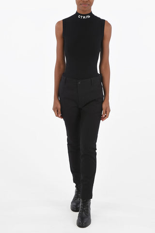 Mid-rise waist P-JARED-NL belt loops trousers