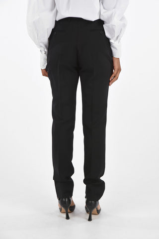 4 Pocket Virgin Wool Pants with Belt Loops