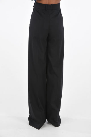 Double-pleated Wide Leg Pants