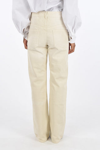 5 Pocket High-waisted Boot Cut Pants with Belt Loops