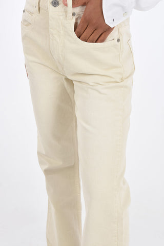 5 Pocket High-waisted Boot Cut Pants with Belt Loops