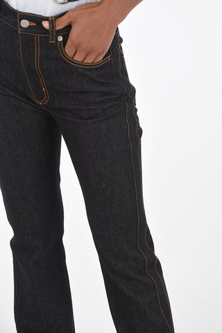 5 Pocket High-waisted Boot Cut Denims