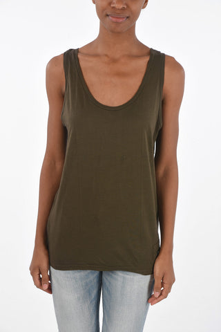 Tank Top Ricamo Logo