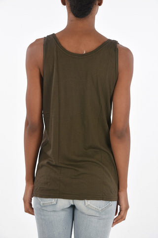 Tank Top Ricamo Logo
