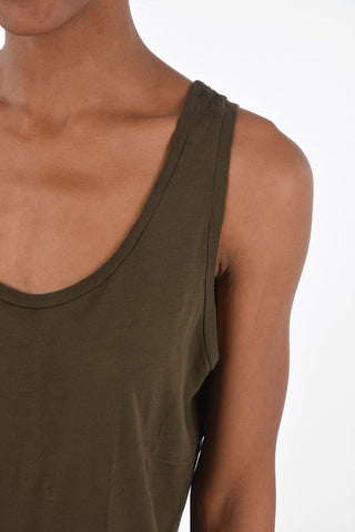 Tank Top Ricamo Logo