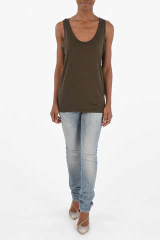 Tank Top Ricamo Logo