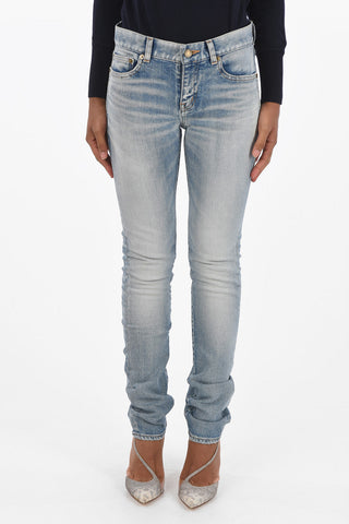 jeans stone washed a vita regolare